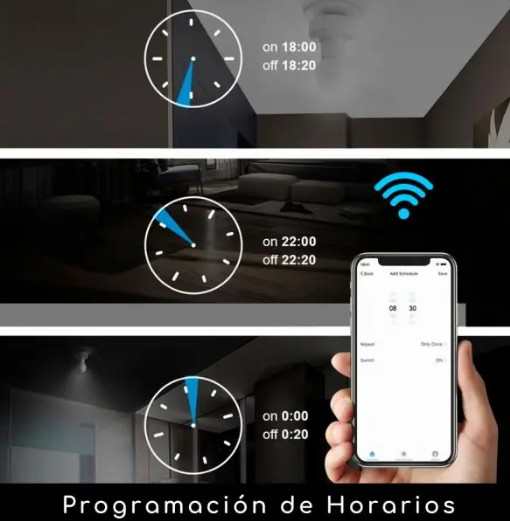 Enchufe Inteligente Wifi 16a 220v App Tuya / Alexa / Google Home