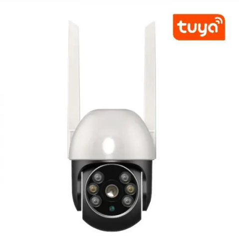 Mini Cámara Wifi Exterior 360° 3mp App Tuya